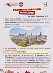Inscription Pèlerinage ROME 2025